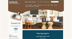 Desktop Screenshot of hardwoodsunlimitedinc.com